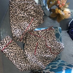 Pajamas Leaopard Print